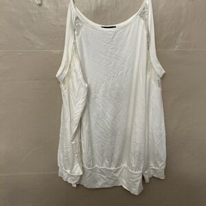 Venus Medium Beige Cold Shoulder Knit Lace Top‎